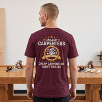 Skilled Carpenter Back Graphic